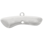 Pendente chandelier design 30x10 mm 4 anelli - Argentato x1