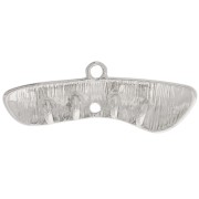 Pendente chandelier design 30x10 mm 4 anelli - Argentato x1