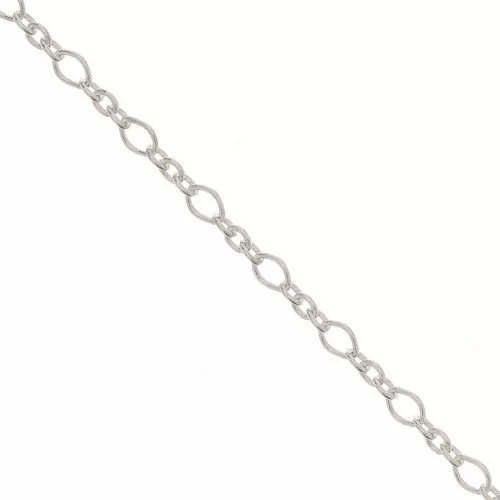 Catena maglia Forçat (1x3) mm. 2.2 Argento 925 x1m