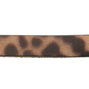 Laccetto cuoio mm. 10 Leopardo x30cm|raw }}