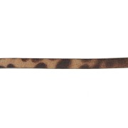 Laccetto cuoio mm. 5x2 Leopardo x30cm