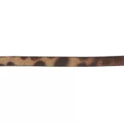 Laccetto cuoio mm. 5x2 Leopardo x30cm