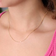 Girocollo 1,35 mm - Gold filled x45cm