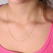 Girocollo 1,35 mm - Gold filled x50cm