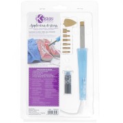 Applicatore di strass con 7 punte di ricambio e 120 strass hotfix