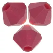 Biconi Preciosa 4 mm - MC Bead Rondell - Siam Matt x30