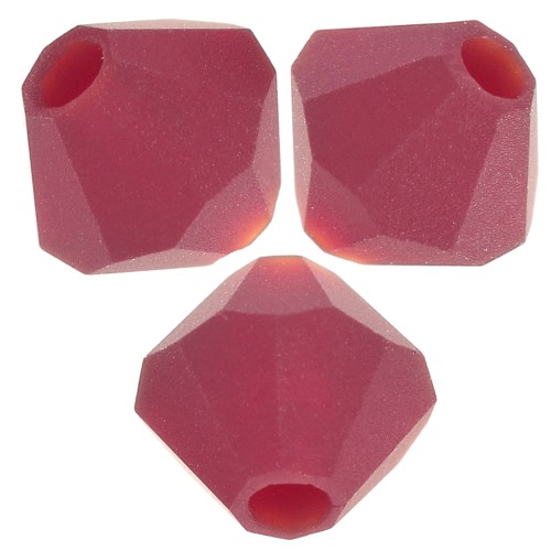 Biconi Preciosa 4 mm - MC Bead Rondell - Siam Matt x30