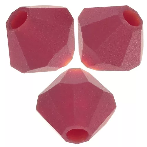 Biconi Preciosa 4 mm - MC Bead Rondell - Siam Matt x30