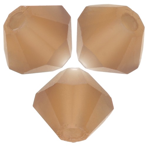 Biconi Preciosa 4 mm - MC Bead Rondell - Smoked Topaz Matt x30