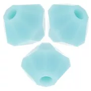 Biconi Preciosa 4 mm - MC Bead Rondell - Turquoise Matt x30