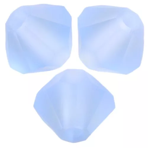 Biconi Preciosa 4 mm - MC Bead Rondell - Light Sapphire Matt x30