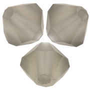 Biconi Preciosa 4 mm - MC Bead Rondell - Black Diamond Matt x30|raw }}