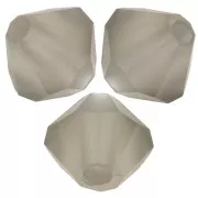 Biconi Preciosa 4 mm - MC Bead Rondell - Black Diamond Matt x30