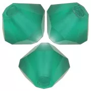 Biconi Preciosa 4 mm - MC Bead Rondell - Emerald Matt x30
