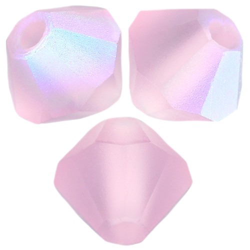 Biconi Preciosa 4 mm - MC Bead Rondell - Light Amethyst AB Matt x30