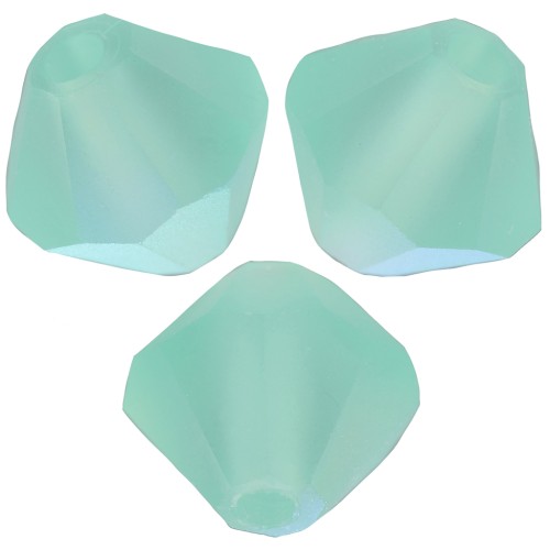 Biconi Preciosa 4 mm - MC Bead Rondell - Caribbean Sea AB Matt x30