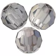 Perle sfaccettate rotonde Preciosa - Round Bead 4 mm - Crystal Valentinite x20