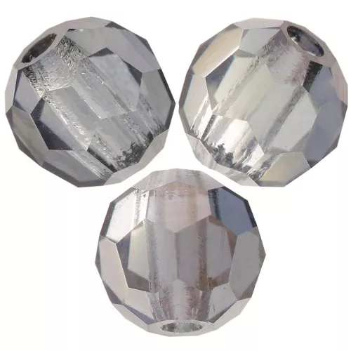 Perle sfaccettate rotonde Preciosa - Round Bead 4 mm - Crystal Valentinite x20