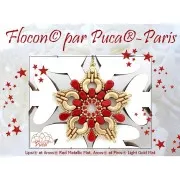 Arcos® di Puca® 5x10 mm Snow Flake x10g