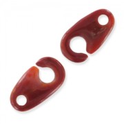 Chiusura manetta mm. 12 Dark Red Coral x1|raw }}