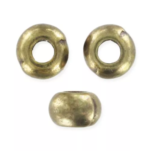 Tonde schiacciate mm. 5x3,1 - Dorato Antico x20