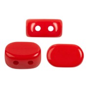 Perle in vetro Lipsi® di Puca® 4x6 mm - Opaque Red Coral x10g