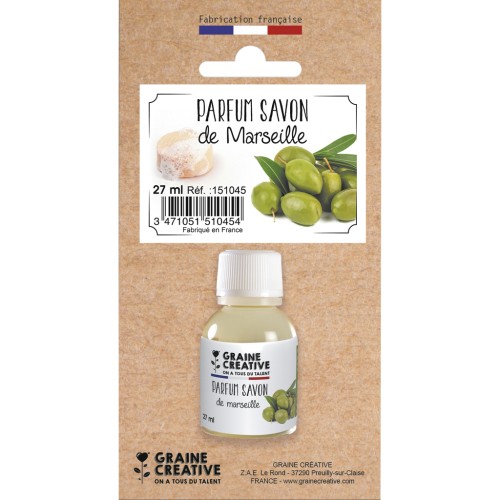 Profumo per bombe da bagno - sapone - profumo di oliva sapone di Marsiglia x27ml