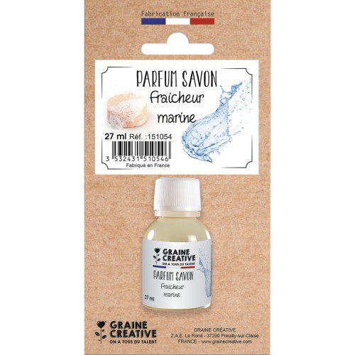 Profumo per bombe da bagno - sapone - Fragranza di mare x27ml