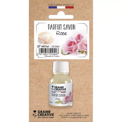 Profumo per bombe da bagno - sapone - profumo di rosa x27ml
