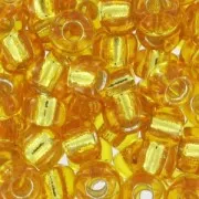 Rocaille Miyuki 8/0 4 - Dark Topaz Silverline