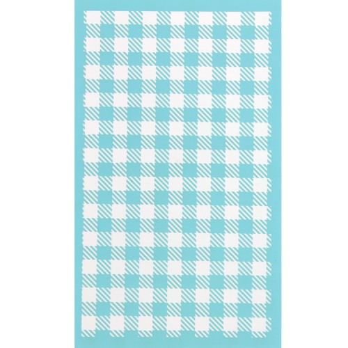 Silk Screen per pasta polimerica 80x140 mm - motivo Vichy x1