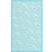 Silk Screen per pasta polimerica 80x140 mm - Rosa x1