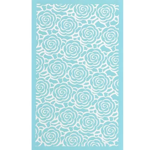 Silk Screen per pasta polimerica 80x140 mm - Rosa x1