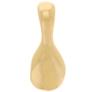 Gancio per pendente da incollare 22x9 mm - Acciaio inossidabile 316 Dorato x1