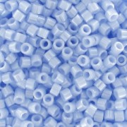 Miyuki Delica 11/0 DB1537 - Opaque Light Sky Blue Ceylon x8g