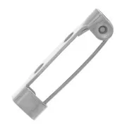 Supporti spilla da 19 mm - acciaio inox 304 x100