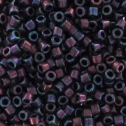 Miyuki Delica 11/0 DB1004 - Iris metallizzato prugna scuro oro x8g