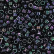 Miyuki Delica 11/0 DB1001 - Metallic Plum Emerald Gold Iris x8g