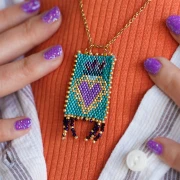 Miyuki Delica 11/0 DB0863 - Mat Transparent Gray AB x8g