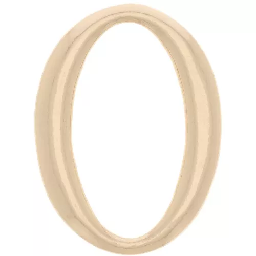 Distanziatore a maglie ovali incassate 20x15 mm - Dorato x1