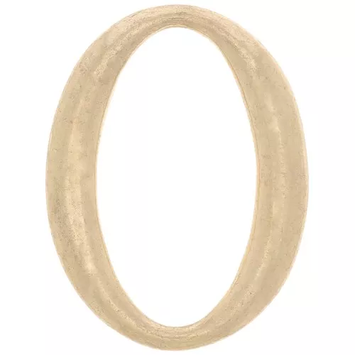 Distanziatore a maglie ovali incassate 20x15 mm - dorato vintage x1