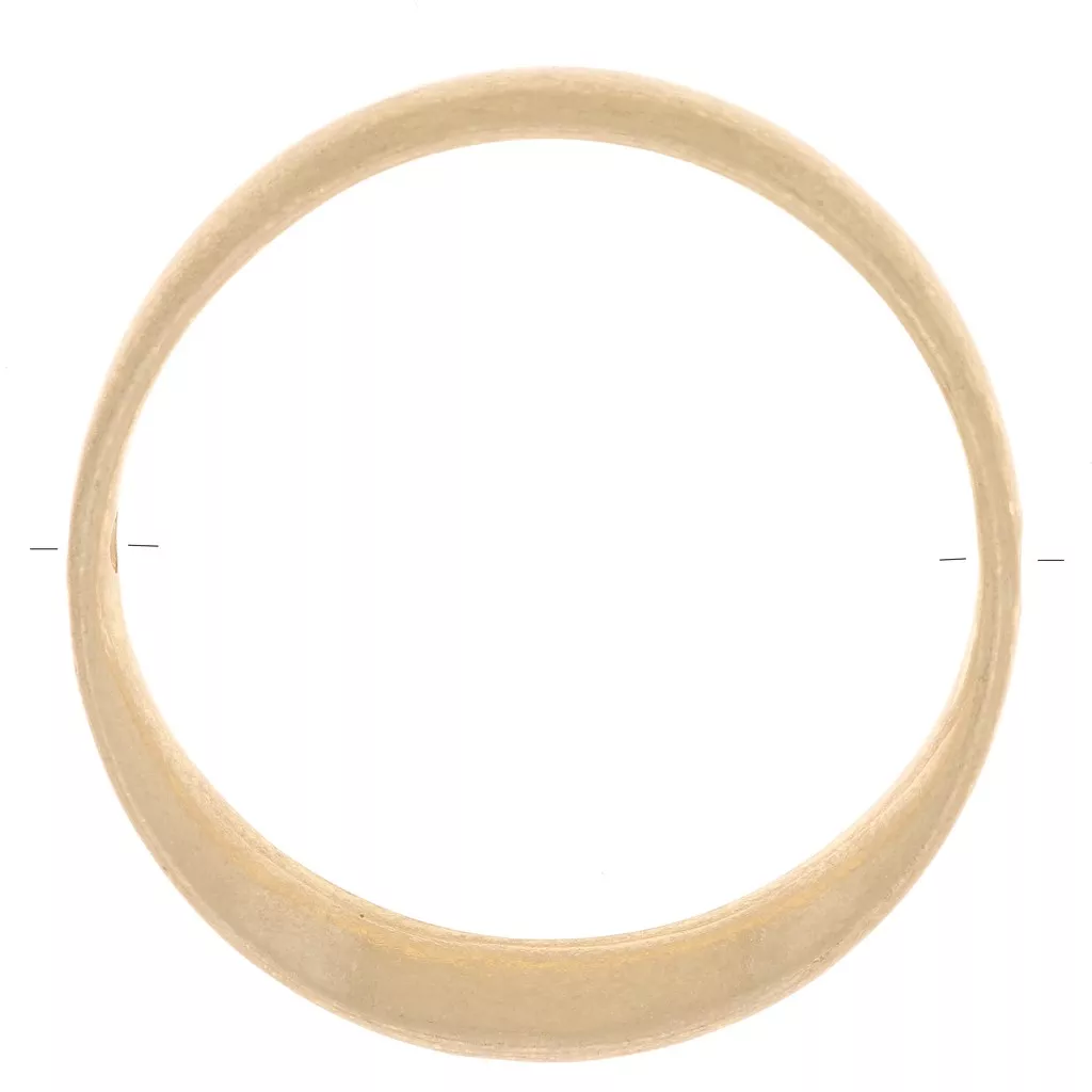 Collana Donna Con Ciondolo Cerchio Dorato – Doppio Cerchio Intrecciato Con Zirconi - 4