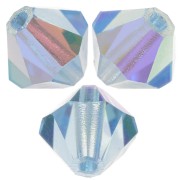 Biconi Preciosa 5 mm - MC Bead Rondell - Aquamarine AB x12
