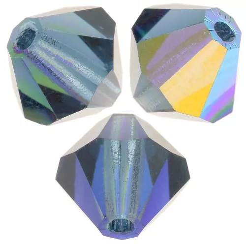 Biconi Preciosa 5 mm - MC Bead Rondell - Montana AB x12
