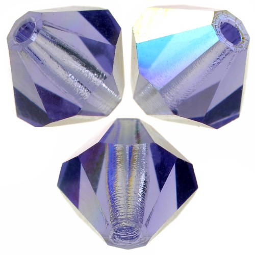 Biconi Preciosa 5 mm - MC Bead Rondell - Tanzanite AB x12