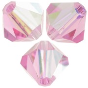 Biconi Preciosa 5 mm - MC Bead Rondell - Rose Opal AB x12