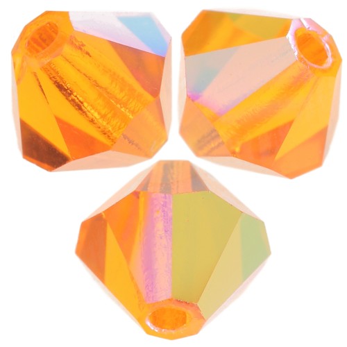 Biconi Preciosa 5 mm - MC Bead Rondell - Sun AB x12