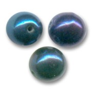 Perle tonde mm. 8 Blue Iris x20|raw }}