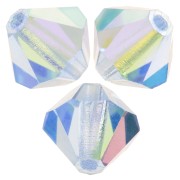 Biconi Preciosa 6 mm - MC Bead Rondell - Light Sapphire AB x12