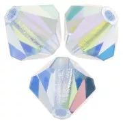 Biconi Preciosa 6 mm - MC Bead Rondell - Light Sapphire AB x12